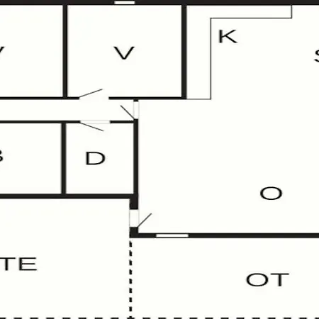 4 Person In Henne-by Traum Casa vacanze Henne Strand